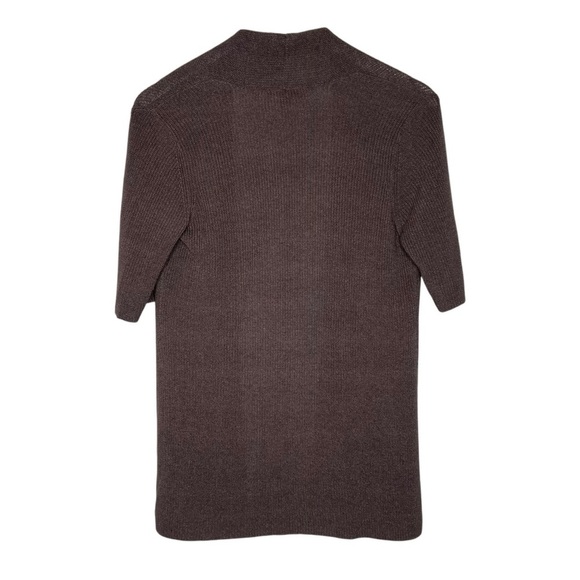 Eileen Fisher Silk Blend Duster Cardigan Brown Size Petite S - Picture 2 of 9